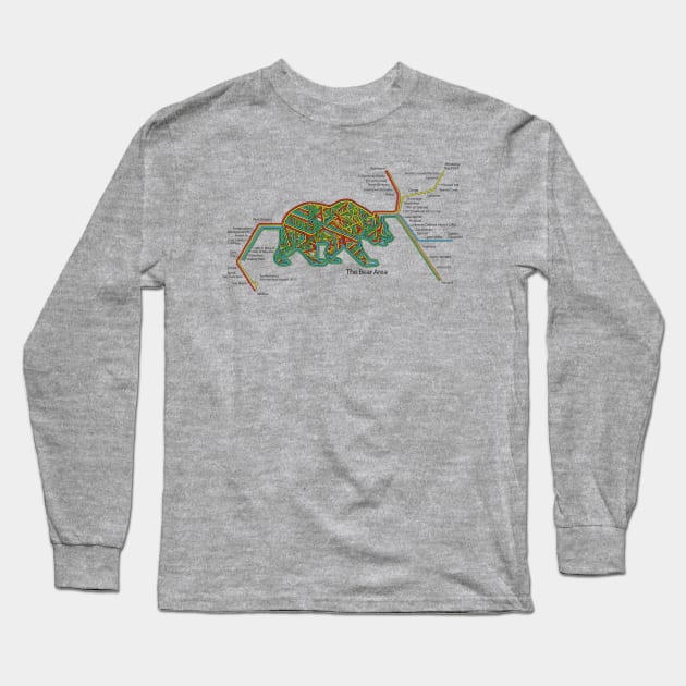 The Bear Area Long Sleeve T-Shirt by Zaveta